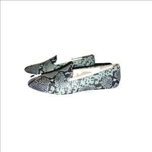 Gianni Bini Macen Blue Snakeskin Size 7M